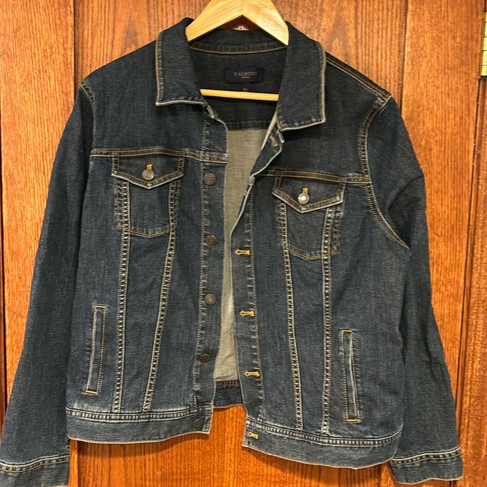 Talbots Jean Jacket XLp